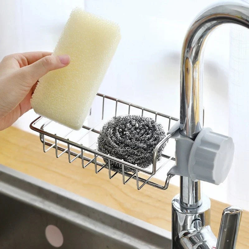 Stainless Steel Faucet Shelf & Sink Organizer