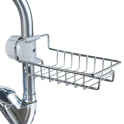 Stainless Steel Faucet Shelf &amp; Sink Organizer
