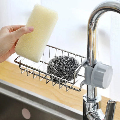 Stainless Steel Faucet Shelf &amp; Sink Organizer